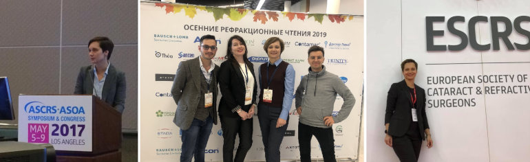 Дипломы, сертификаты и участие в конференциях офтальмолога Майчук Наталии Владимировны
